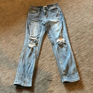 Altar’d State dark washed ripped jeans
